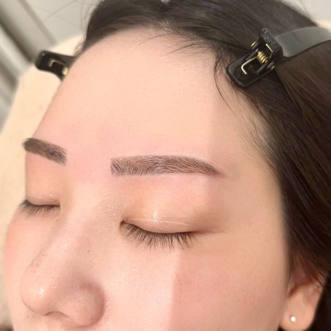 アイブロウ 眉毛ワックス脱毛 ワックス脱毛 Emiy BeautyLushのマツエク・マツパデザイン