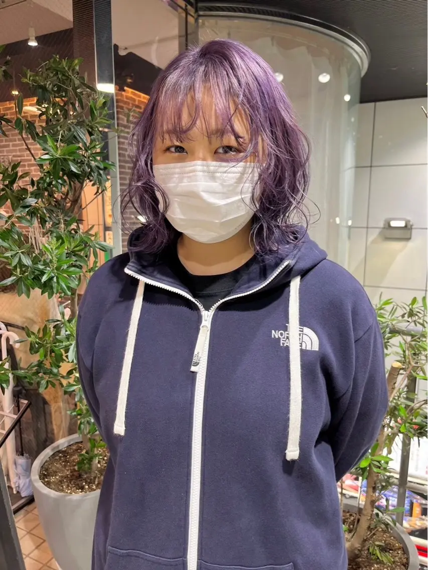 カラー ブリーチ ケアブリーチ ダブルカラー ハイトーンカラー インナーカラー レイヤー/ボブ /メンズ🪩KAYOのヘアスタイル