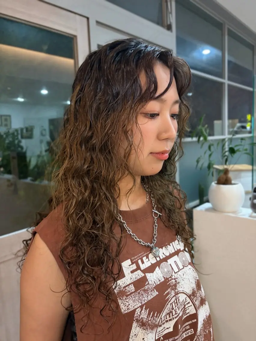 【spiral perm】海外girlオススメです✨の写真
