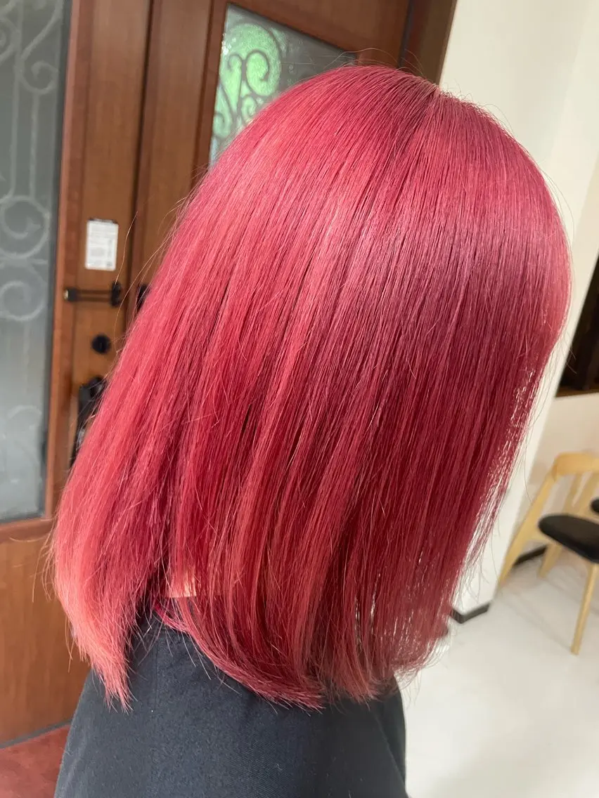 セミロング カラー KAORI 💐🤍のヘアスタイル