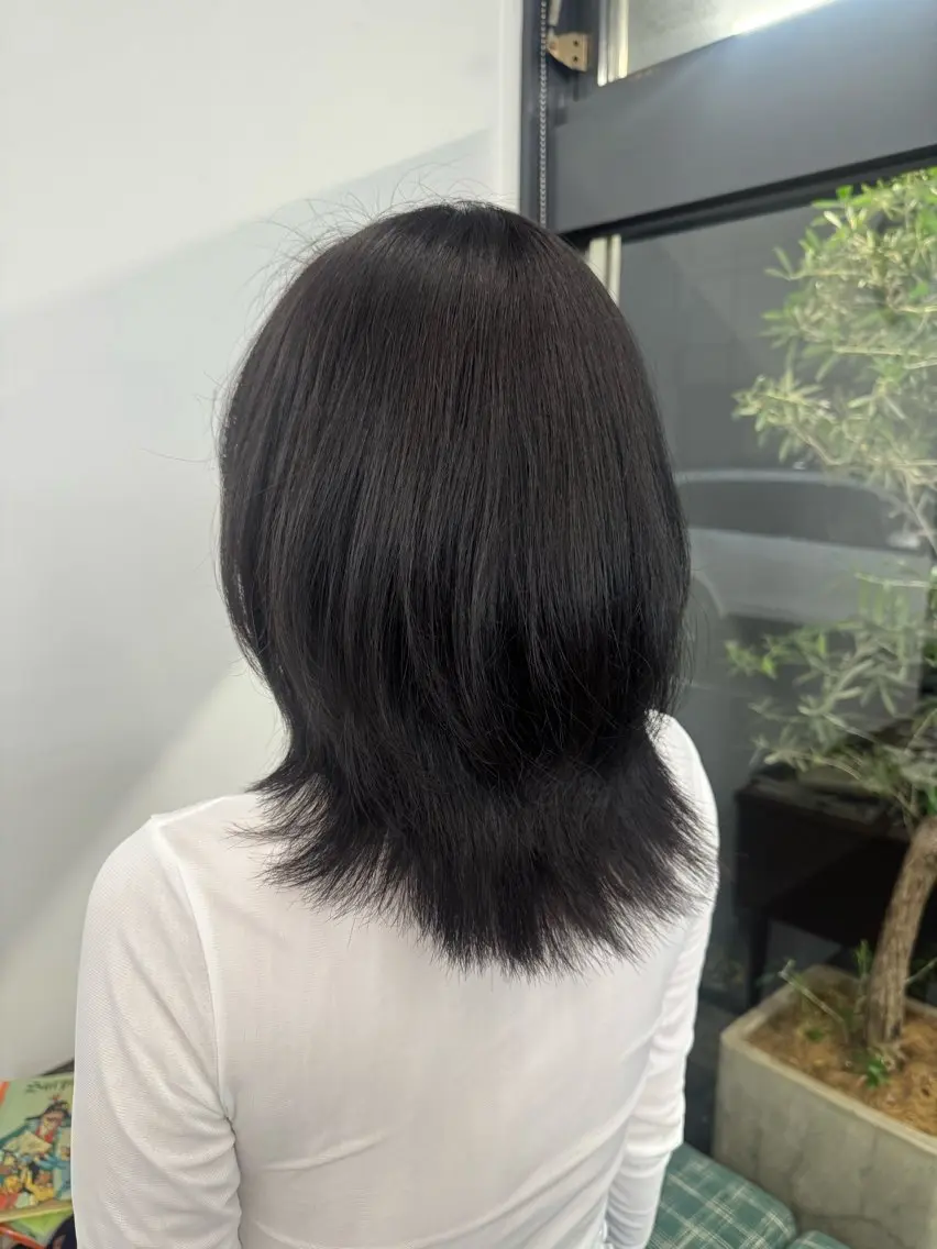 ミディアム 蔵前／表参道 Elmeのヘアスタイル