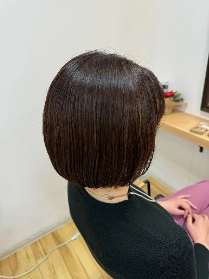 ショート カラー カット ヘアカラー 川畑 陽奈のヘアスタイル
