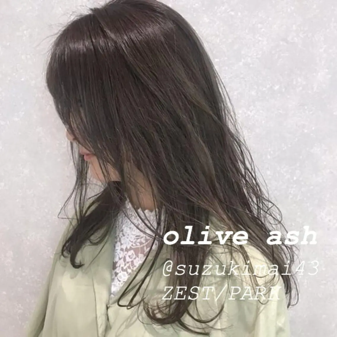 カラー ヘアカラー 【似合わせ提案】鈴木 舞のヘアスタイル
