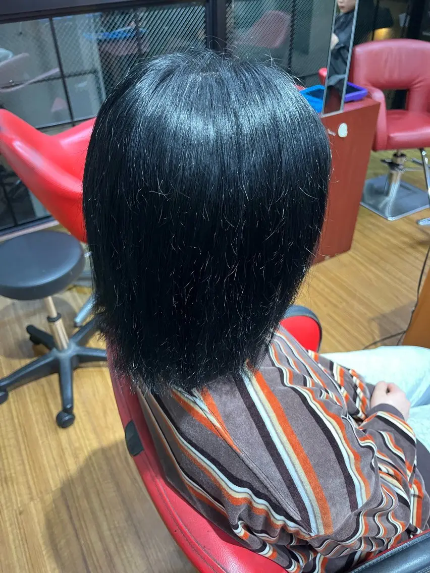 ショート ヘアカラー トリートメント 奥野JAPAN🌈 艶髪カラーのヘアスタイル