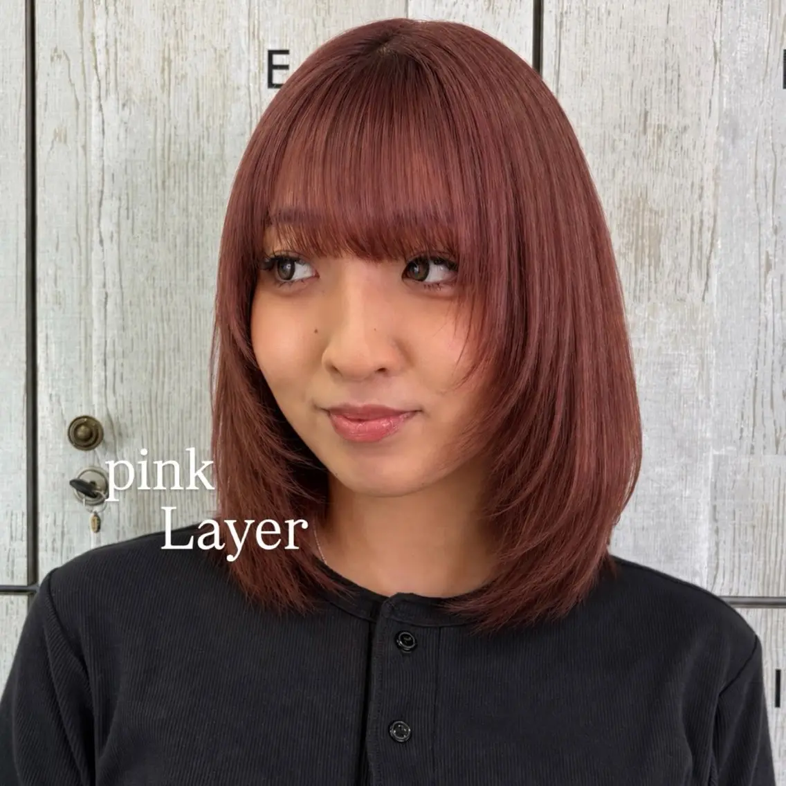 ミディアム カラー 淡色┊︎ナチュラル 🧁奈那美🧁*.゜のヘアスタイル