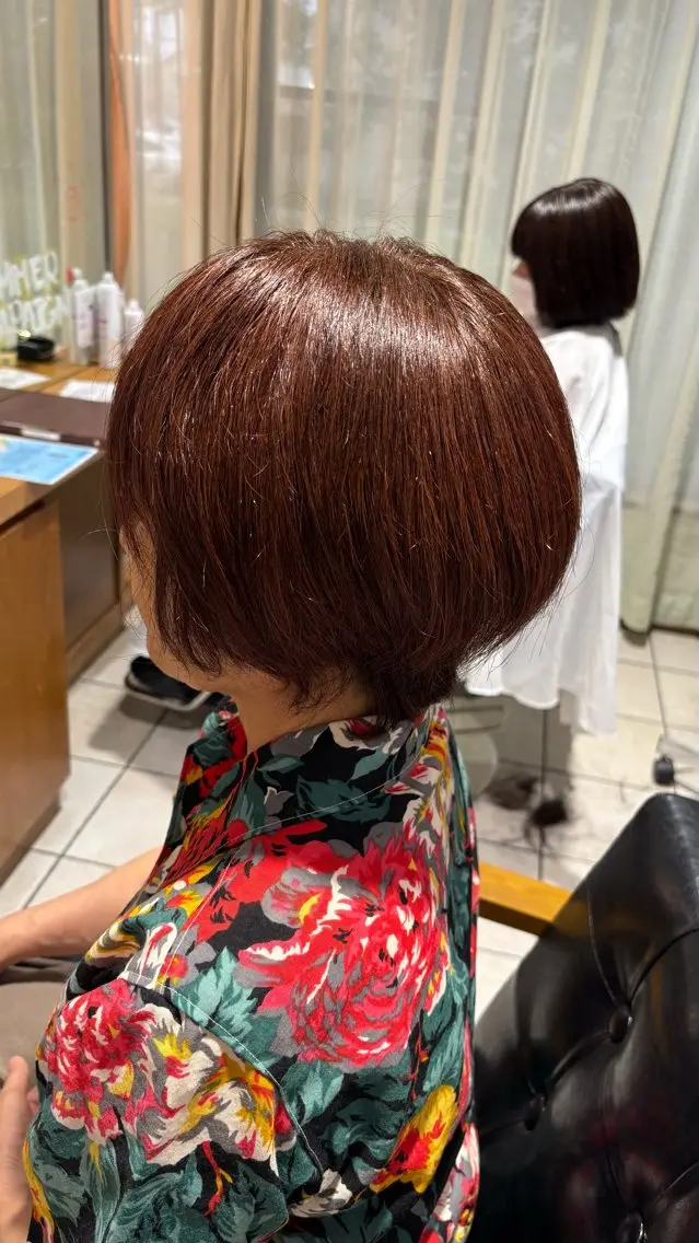 ミディアム カラー 🩵り ん🦋のヘアスタイル