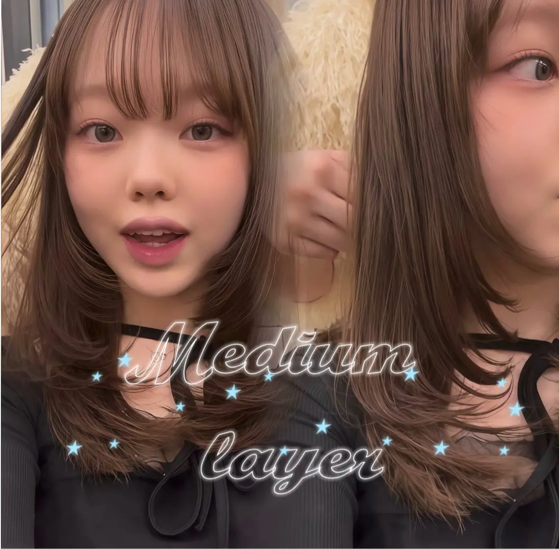 ご新規様限定🎀似合わせレイヤーカット＋選べるケアカラー🌙の写真