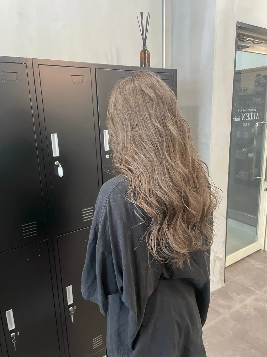 ロング カラー ヘアカラー ALLEN hair 梅田店のヘアスタイル