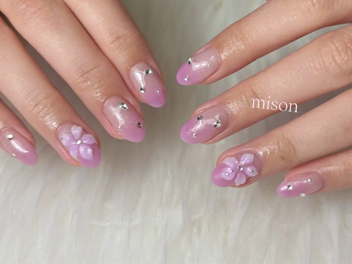 ネイル mison 安形友花のネイルデザイン