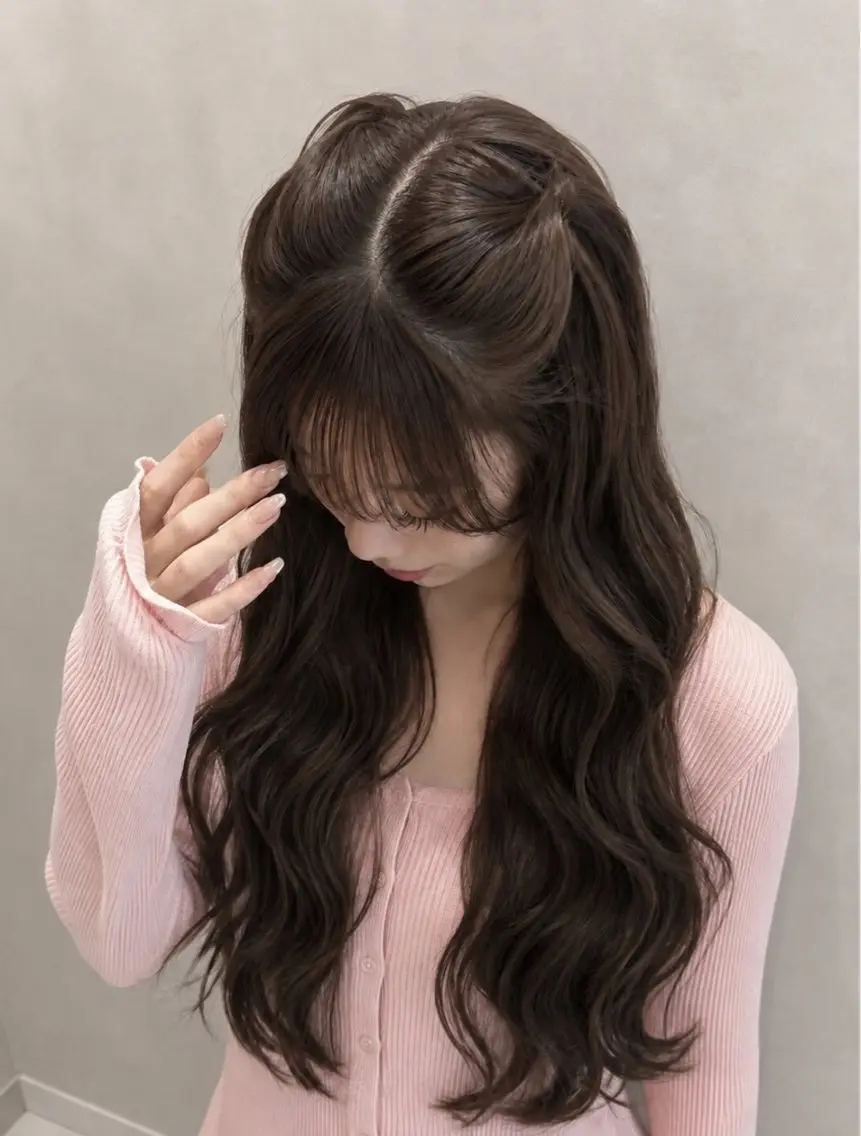 カラー ヘアカラー トリートメント ヘアアレンジ🪽 艶カラー ☆ yuiのヘアスタイル