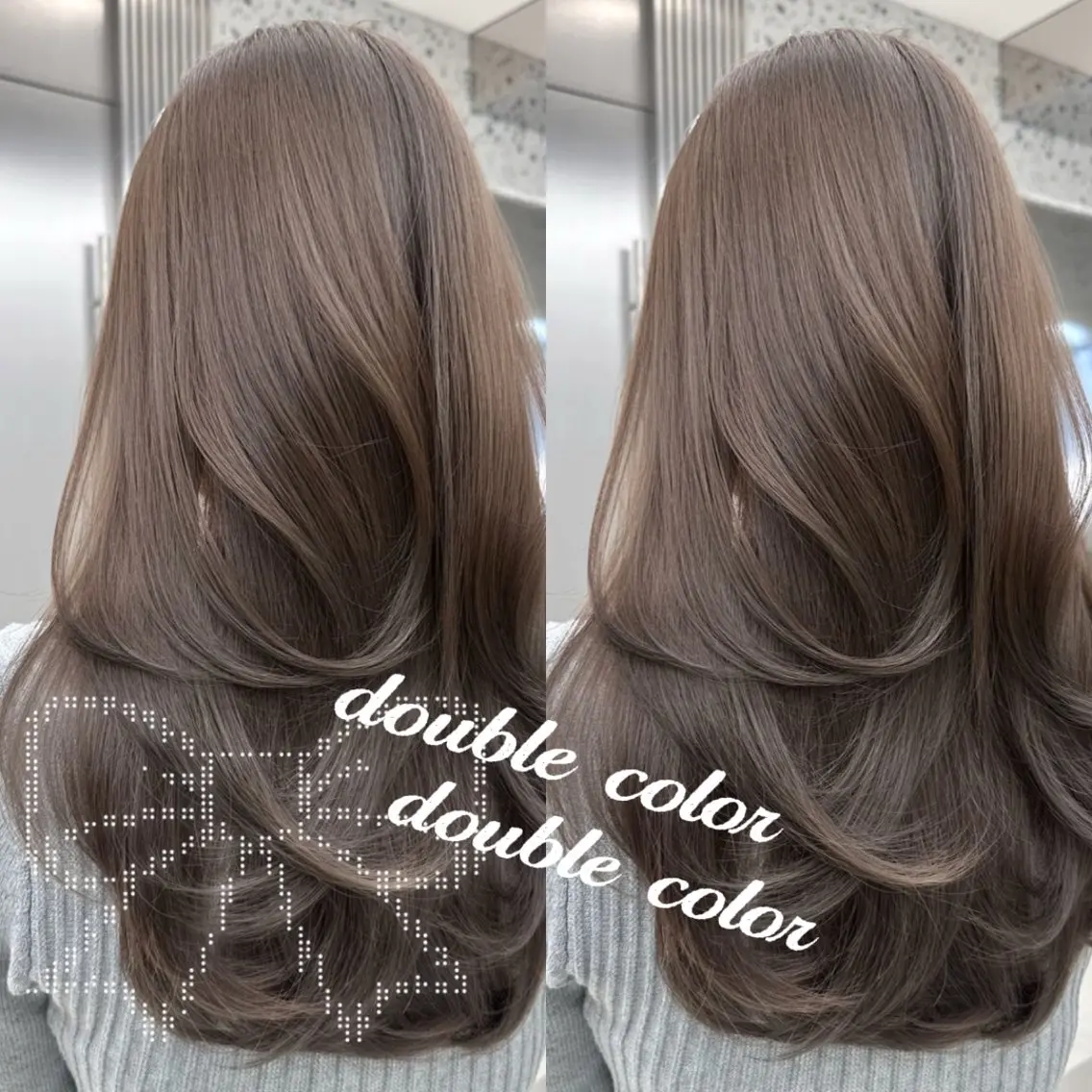 ロング ヘアカラー Kairi💕🫧 透明感カラーのヘアスタイル