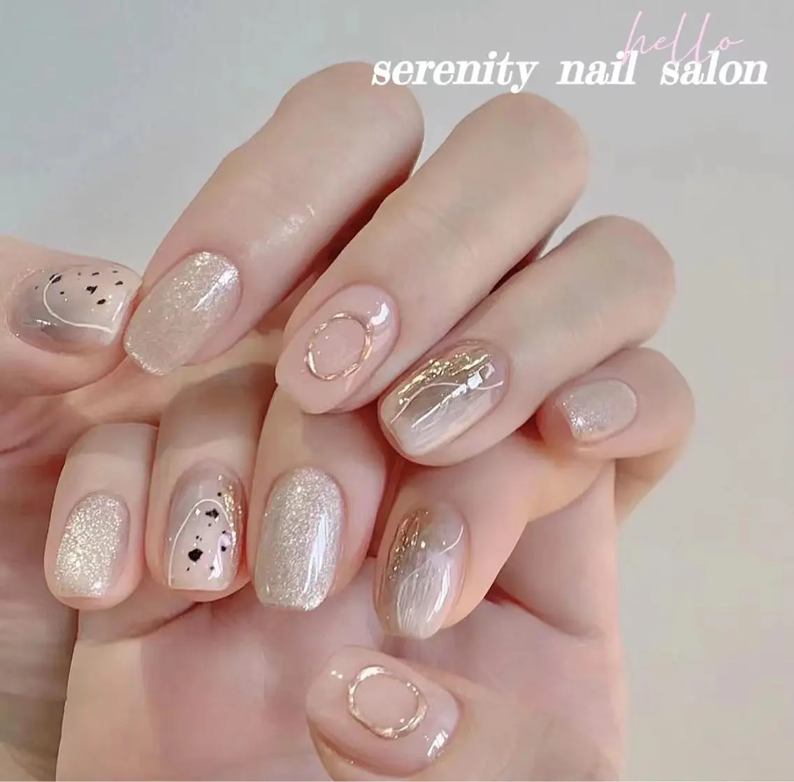 ネイル ハンドネイル ハンドケア ✨Serenity Nail salonのネイルデザイン