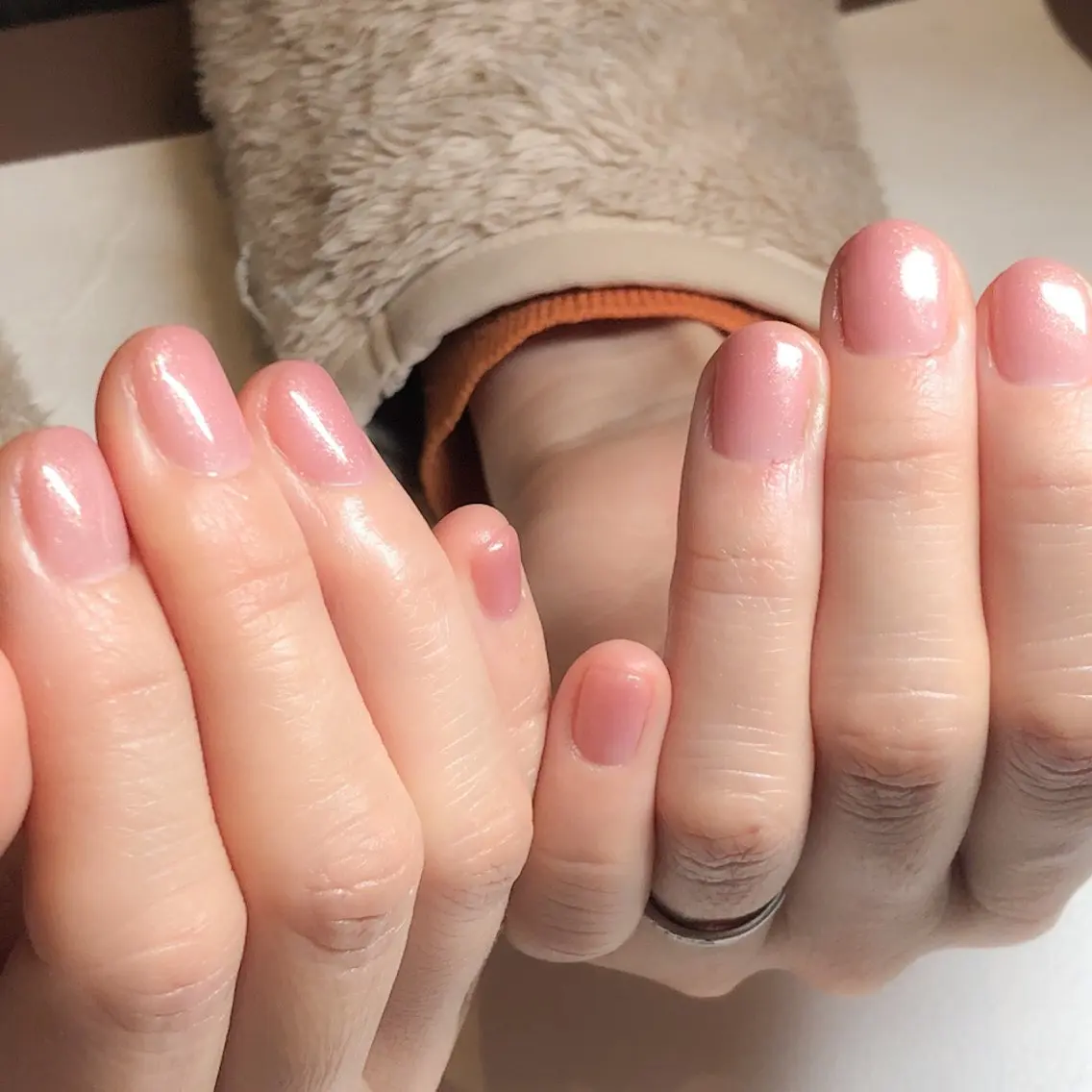ネイル ラメ(グリッター) ワンカラーネイル nail _anpのネイルデザイン