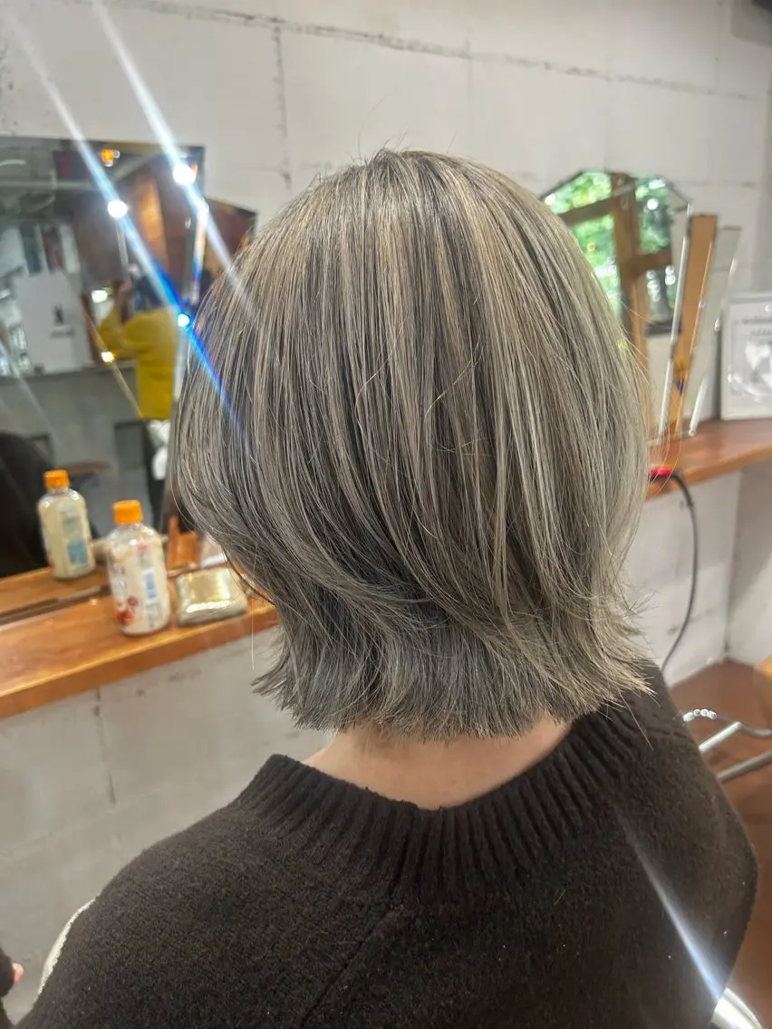 ショート カラー ボブ/HBL/スパ 🌿NATSUのヘアスタイル