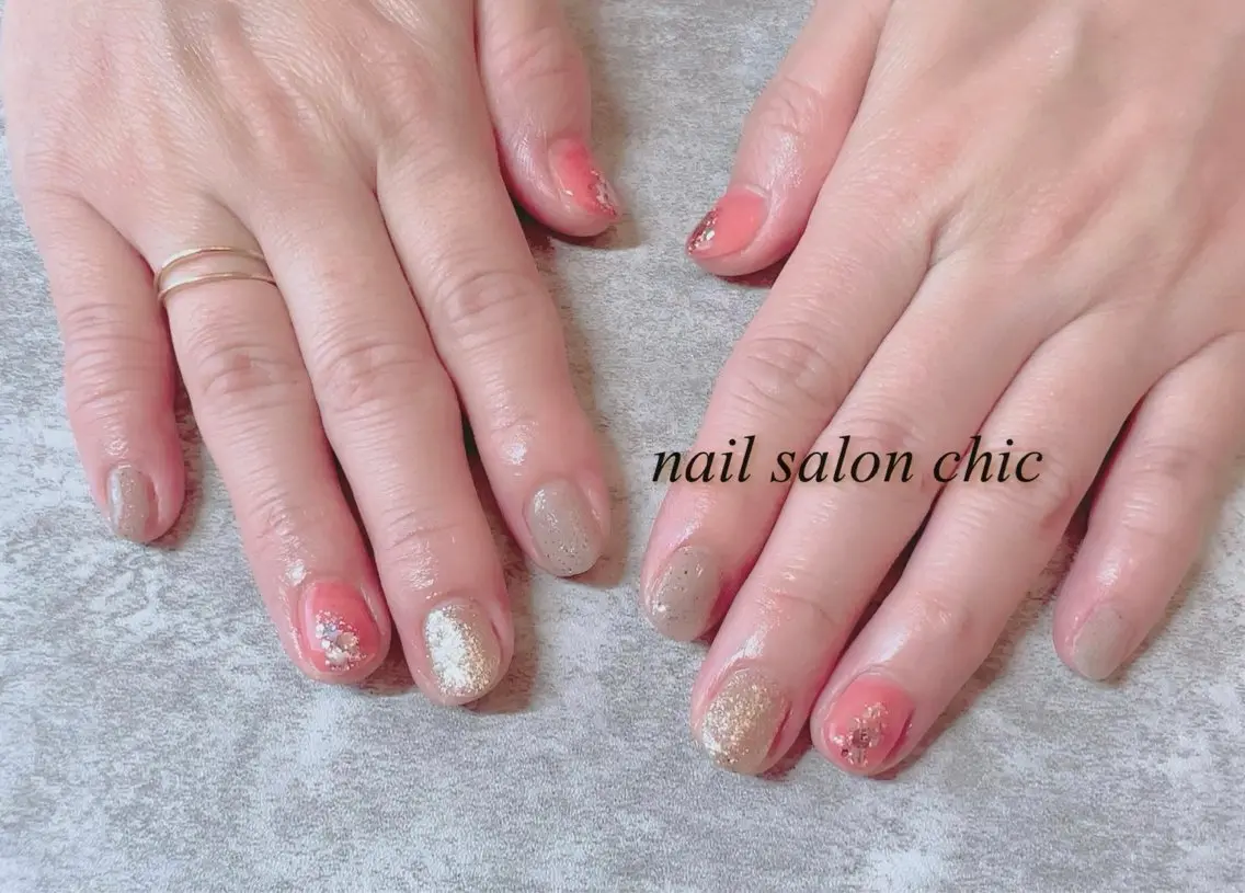 ネイル ハンドネイル nail salon chicのネイルデザイン