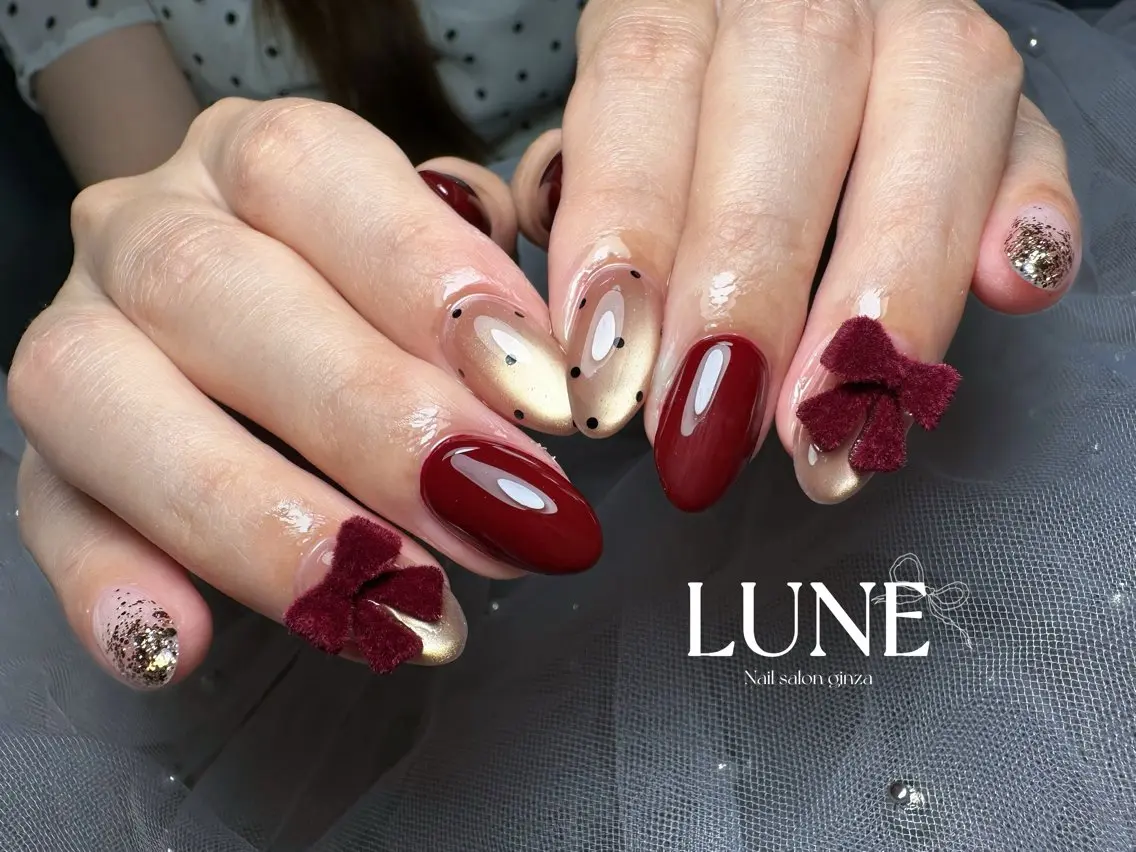 ネイル ハンドネイル LUNE nail salon 銀座のネイルデザイン