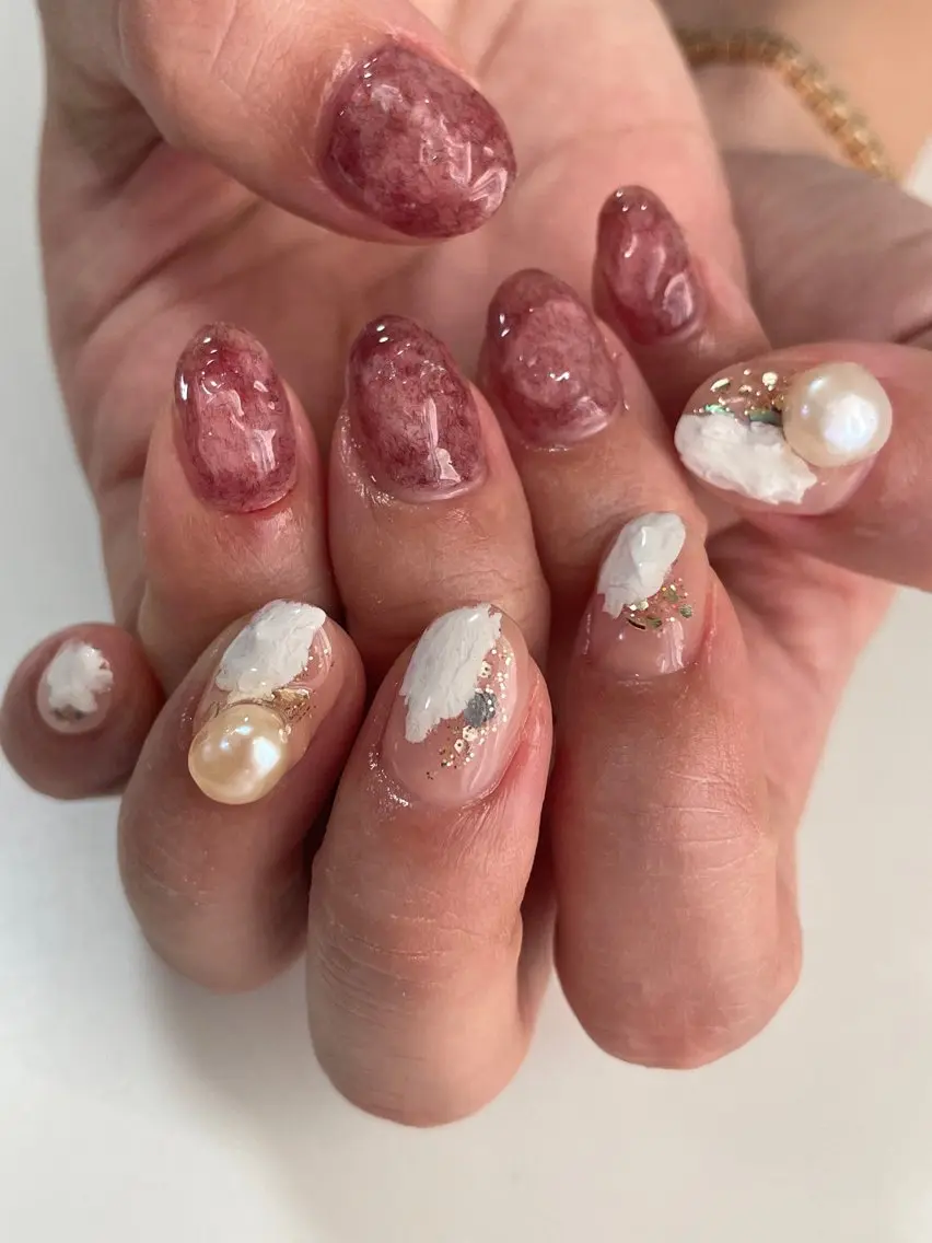【ジェルネイル】定額アートの写真