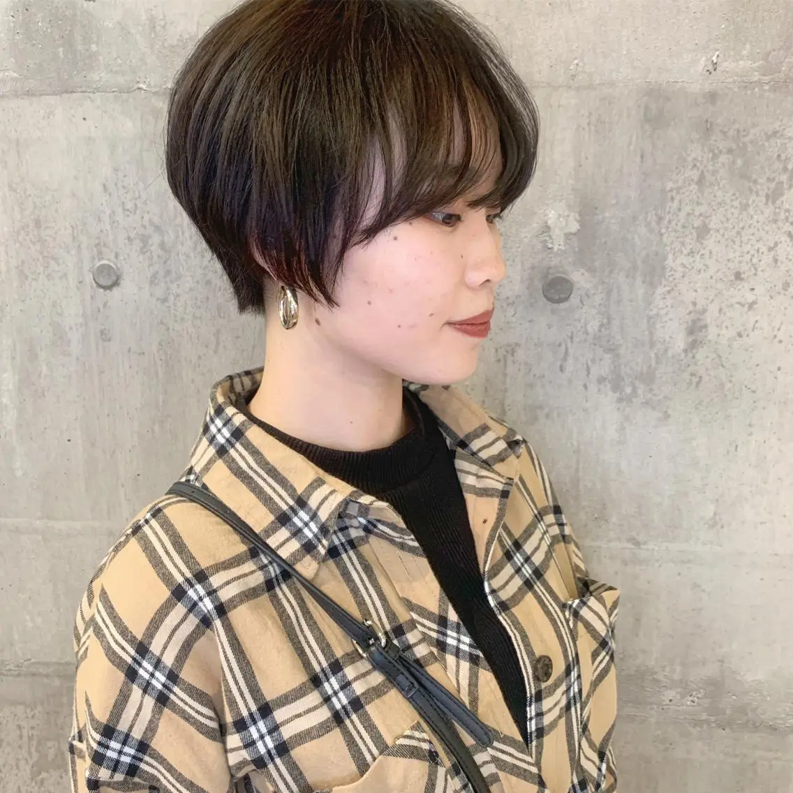 ショート ショートヘア ﾊｲﾄｰﾝ/ｼｮｰﾄ 村上淳乃🐥のヘアスタイル