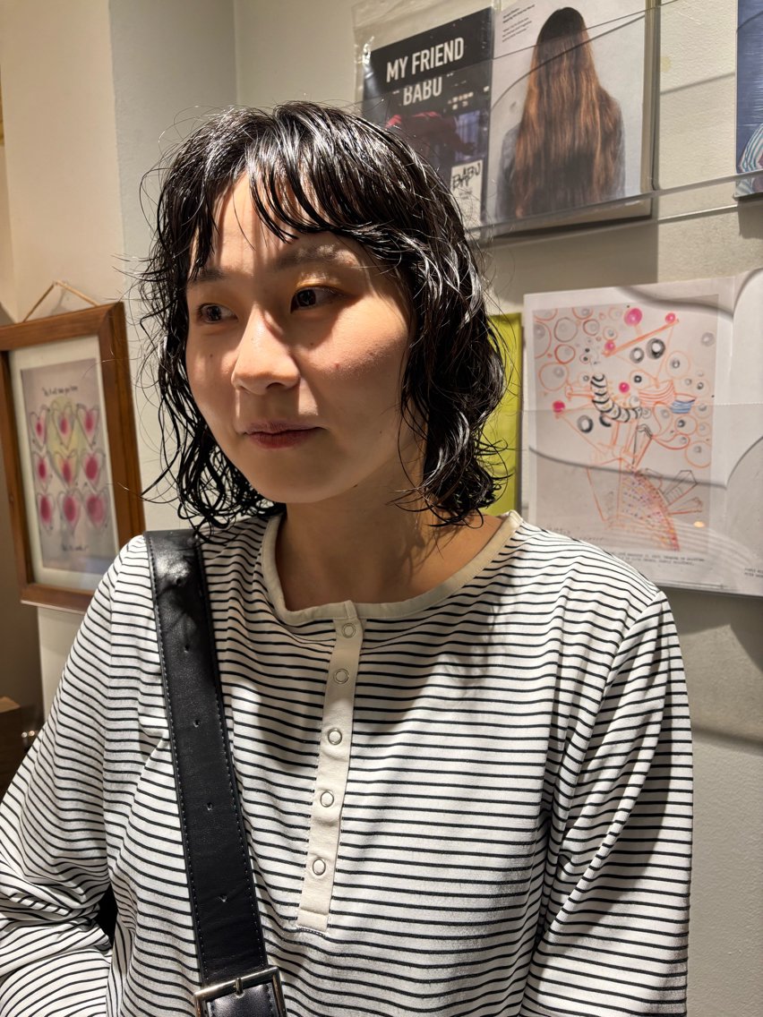 ショート カット パーマ トリートメント hitomi 今泉美容師のヘアスタイル