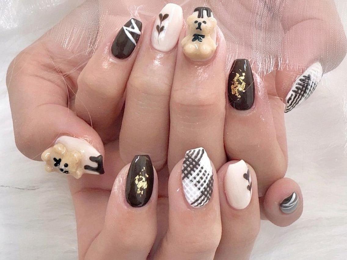 ネイル バレンタイン ハンドネイル Lili Nail Studio西荻窪店のネイルデザイン
