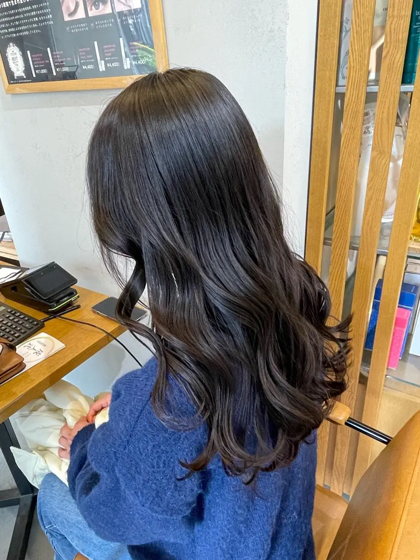 ロング 髪質改善 トリートメント カット トリートメント ♦️モテ髪創作者 SUGA♦️のヘアスタイル