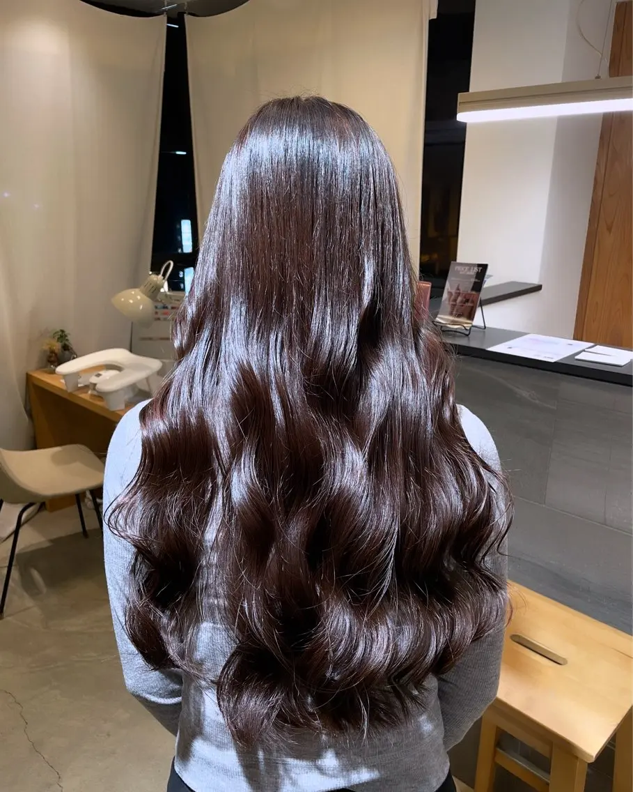 ロング カラー porto まなみのヘアスタイル
