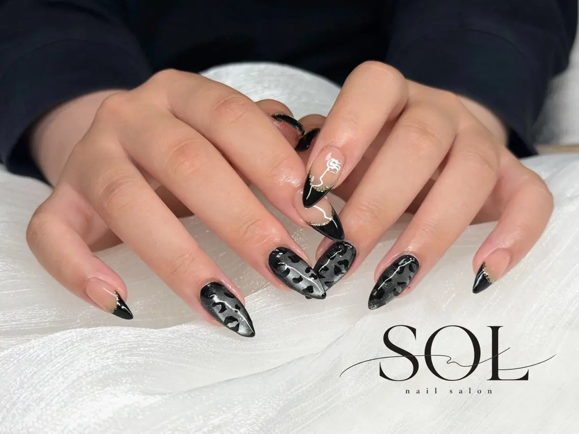 ネイル ハンドネイル SOL nail salonはづきのネイルデザイン