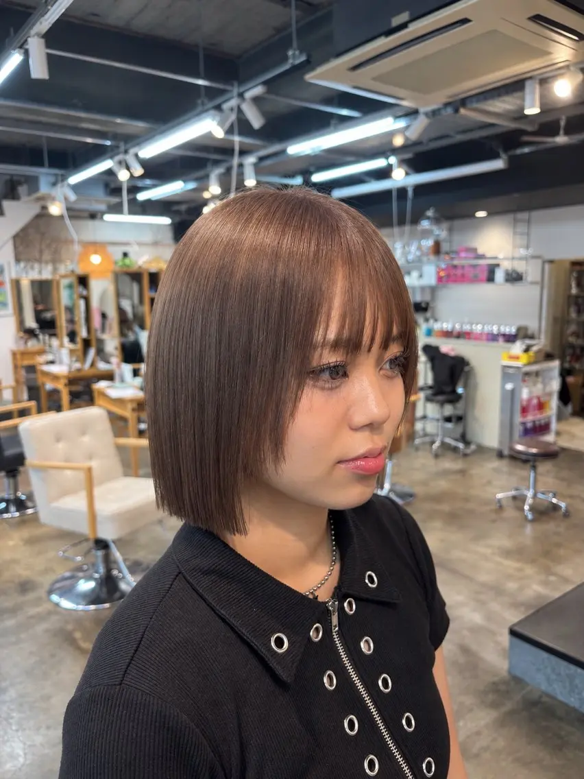 ショート ヘアカラー 🍒KAHOE🍒 Rooohairのヘアスタイル