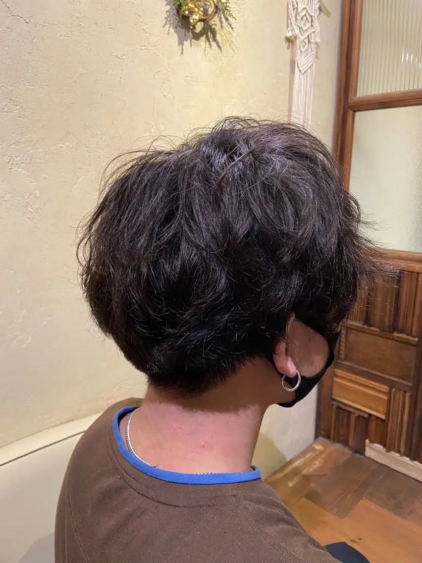 パーマ メンズ メンズパーマ メンズツイストパーマ ツイストパーマ 🍀秋山 桃子🍀のヘアスタイル