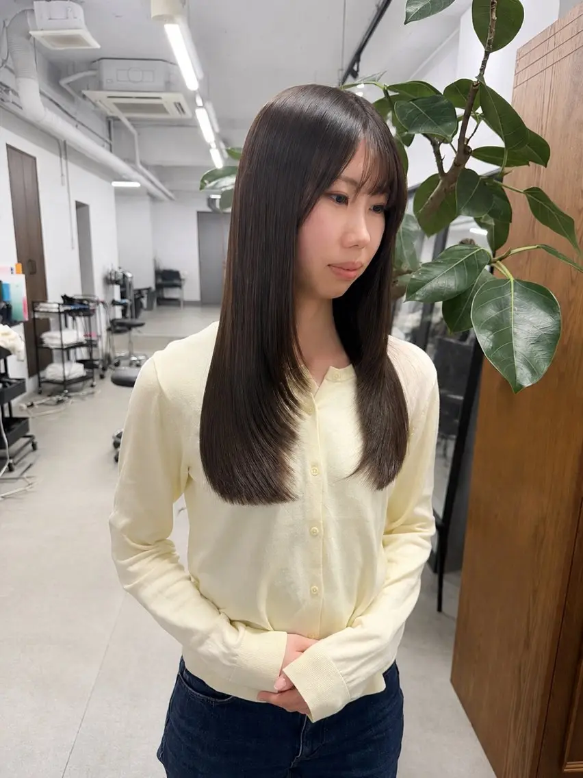 カラー 髪質改善 縮毛矯正 トリートメント 松永 雄樹のヘアスタイル
