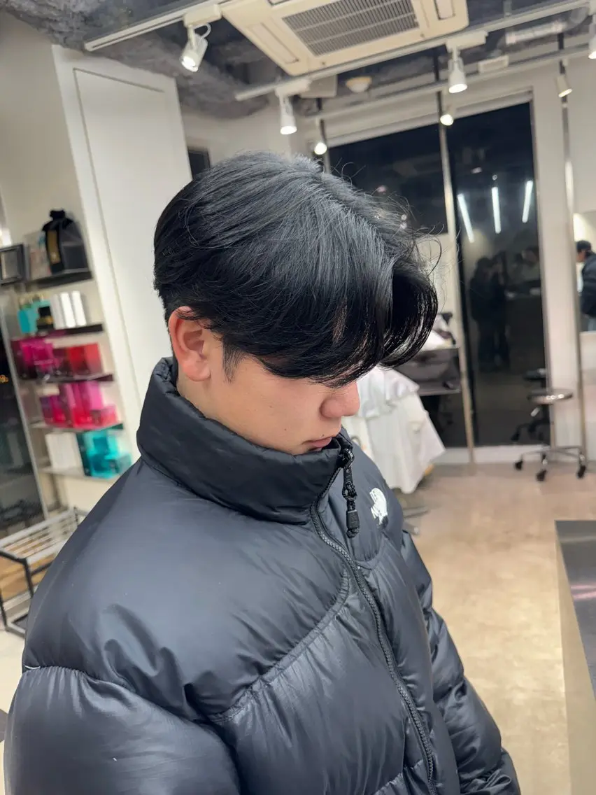 パーマ メンズ メンズパーマ ニュアンスパーマ カット パーマ fifth天神/末廣 和也のヘアスタイル
