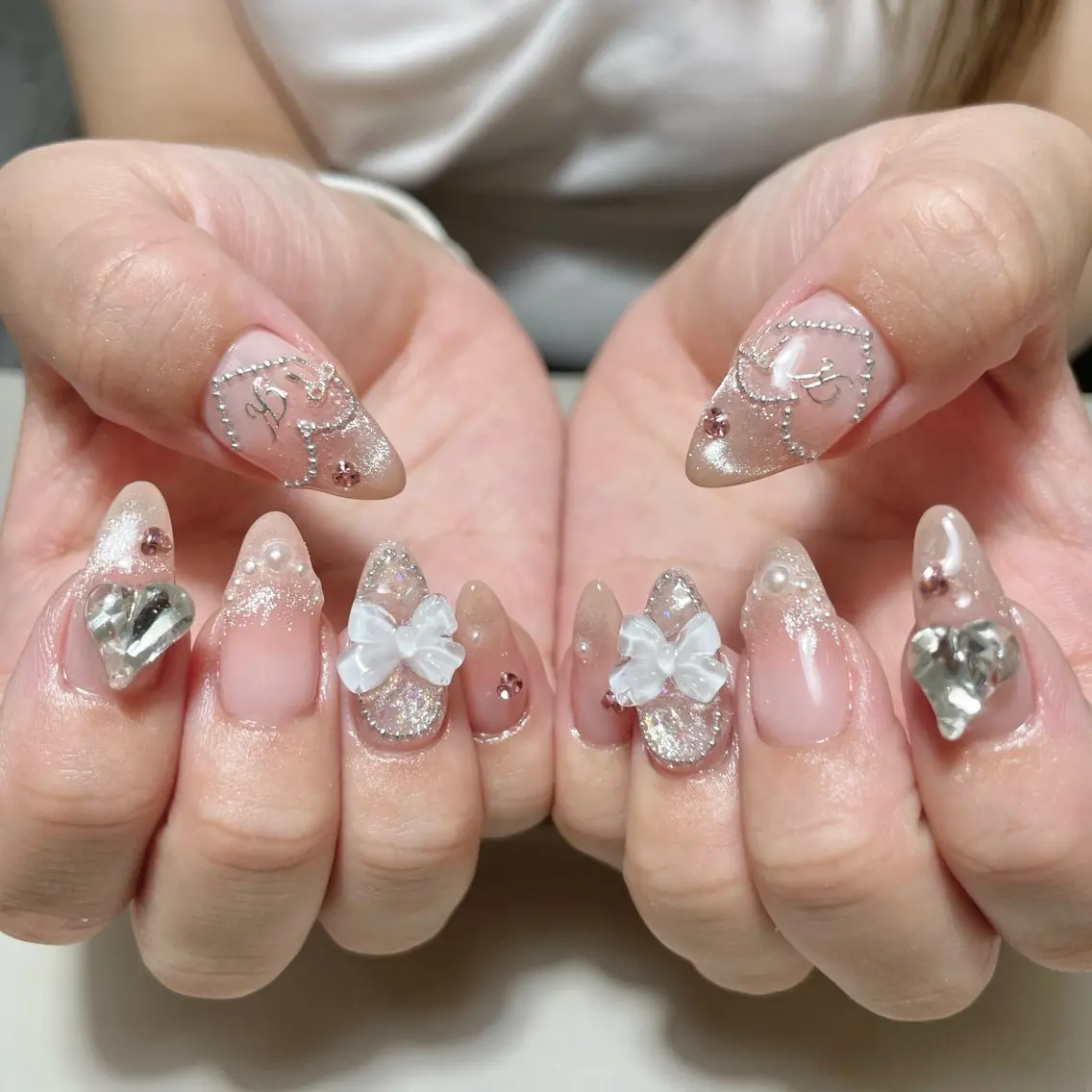 ネイル ハンドネイル ハンドケア 🍑 momo_nailのネイルデザイン