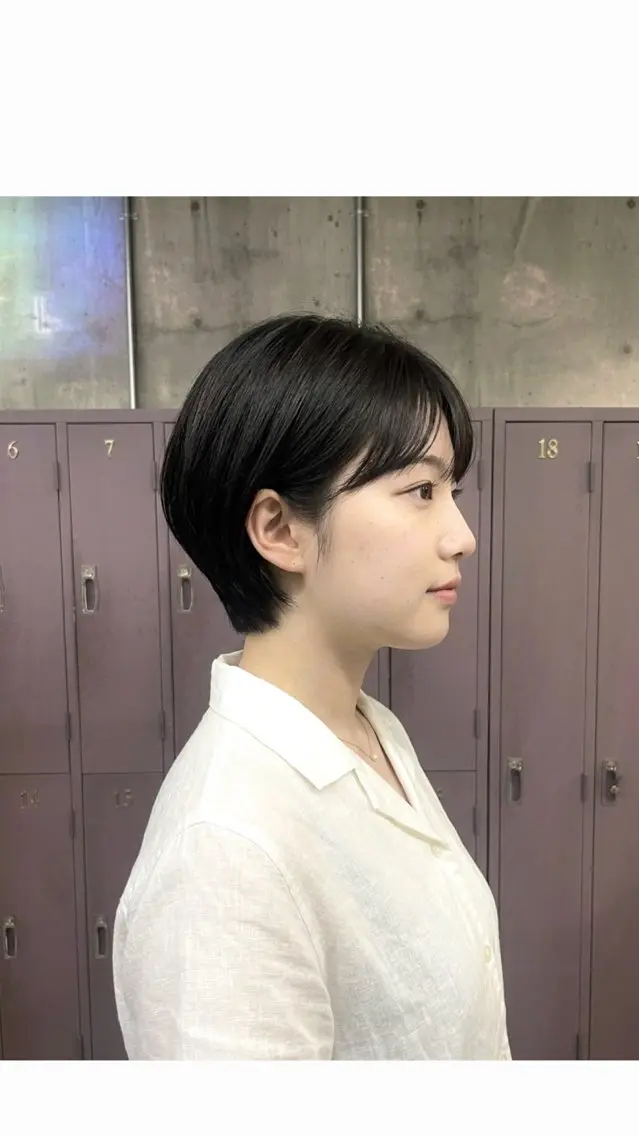 ショート 宮崎 わか菜/ショートのヘアスタイル