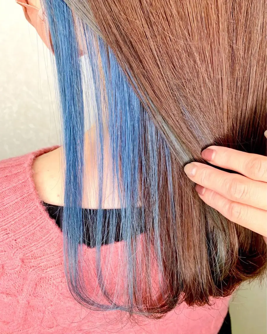 カラー ハルミヘアリゾート 蒼唯のヘアスタイル
