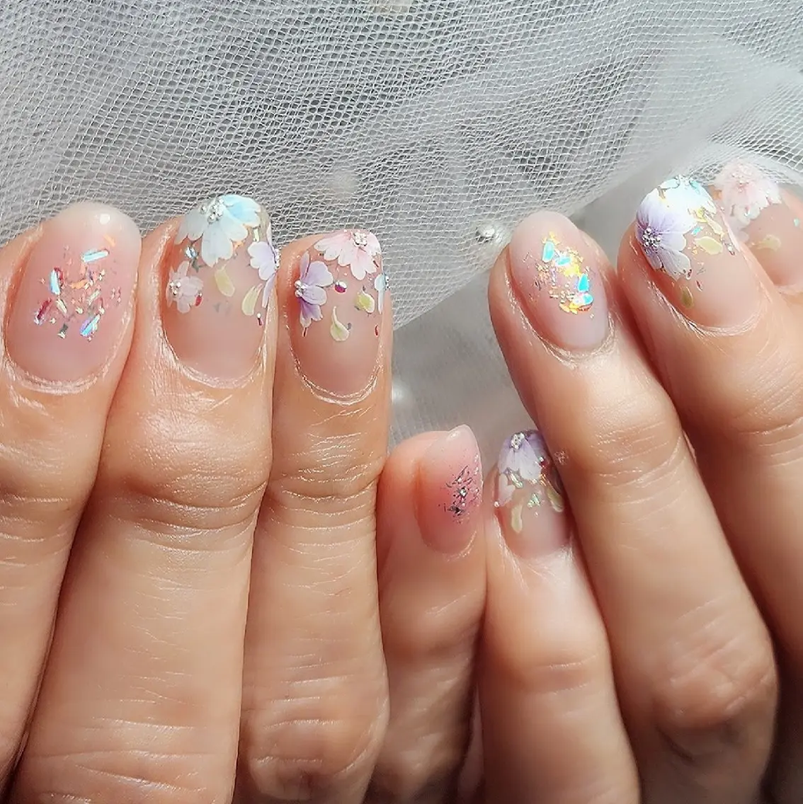 ネイル チークネイル フラワーネイル ハンドネイル Ver Nails.のその他イメージ
