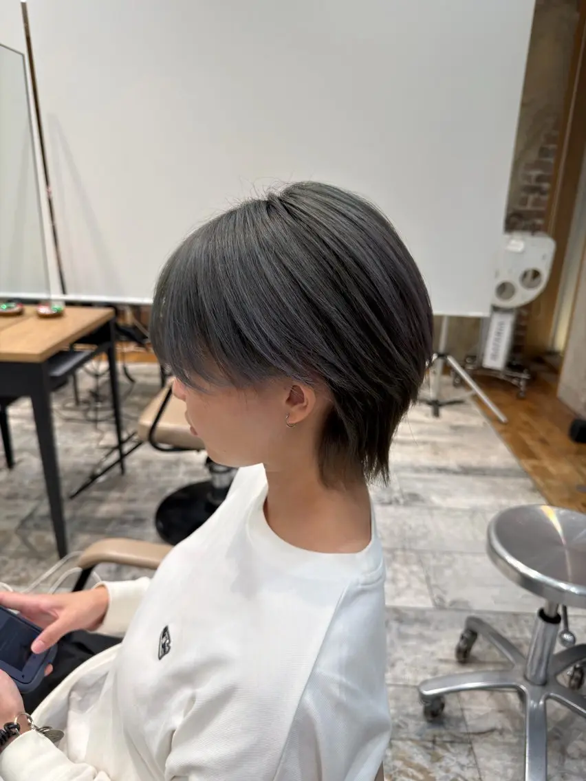 ショート 森井 心菜のヘアスタイル