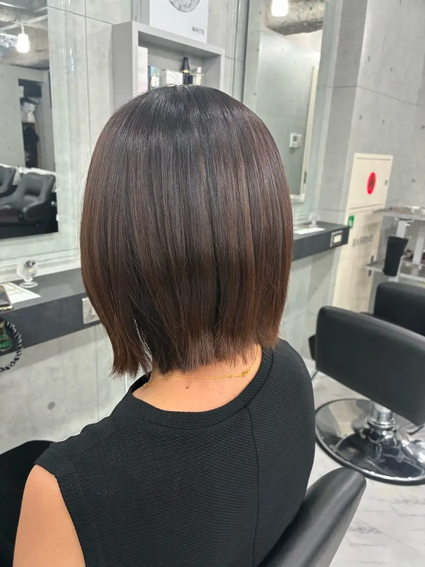 ショート カラー カット ヘアカラー Endearing 🌟銀座のヘアスタイル