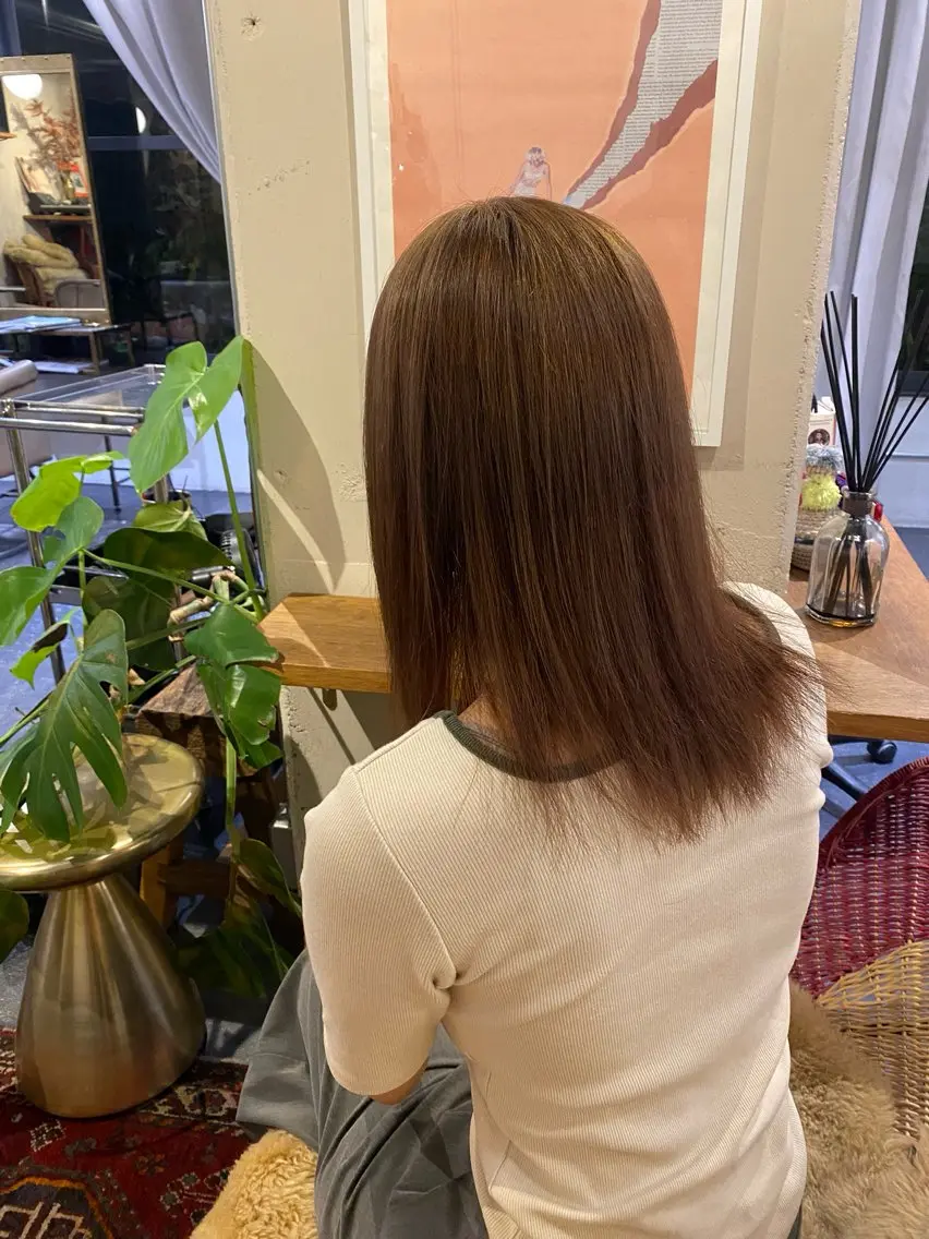 カラー ヘアカラー トリートメント SPUR シゲのヘアスタイル