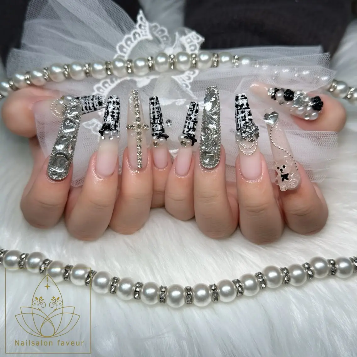 ネイル ハンドネイル Nailsalon faveurのネイルデザイン