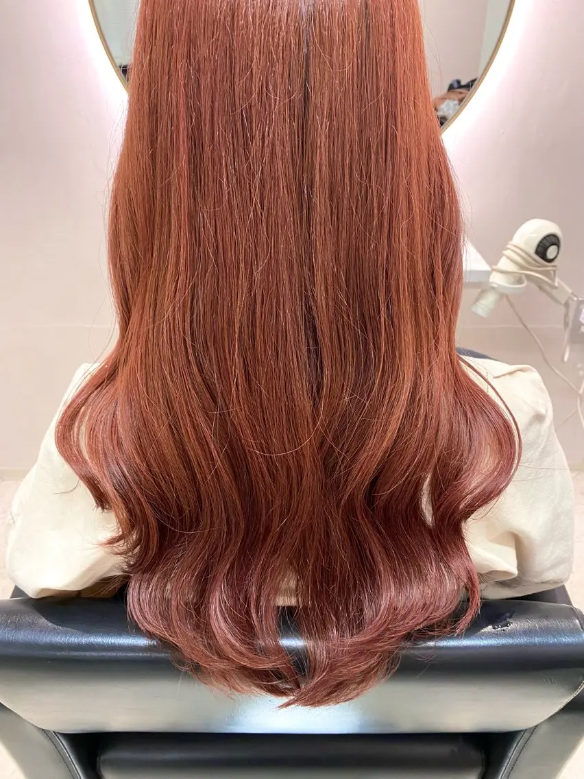 カラー カット ヘアカラー トリートメント レイヤーカット🍒韓 国ヘア🍒ひかりのヘアスタイル