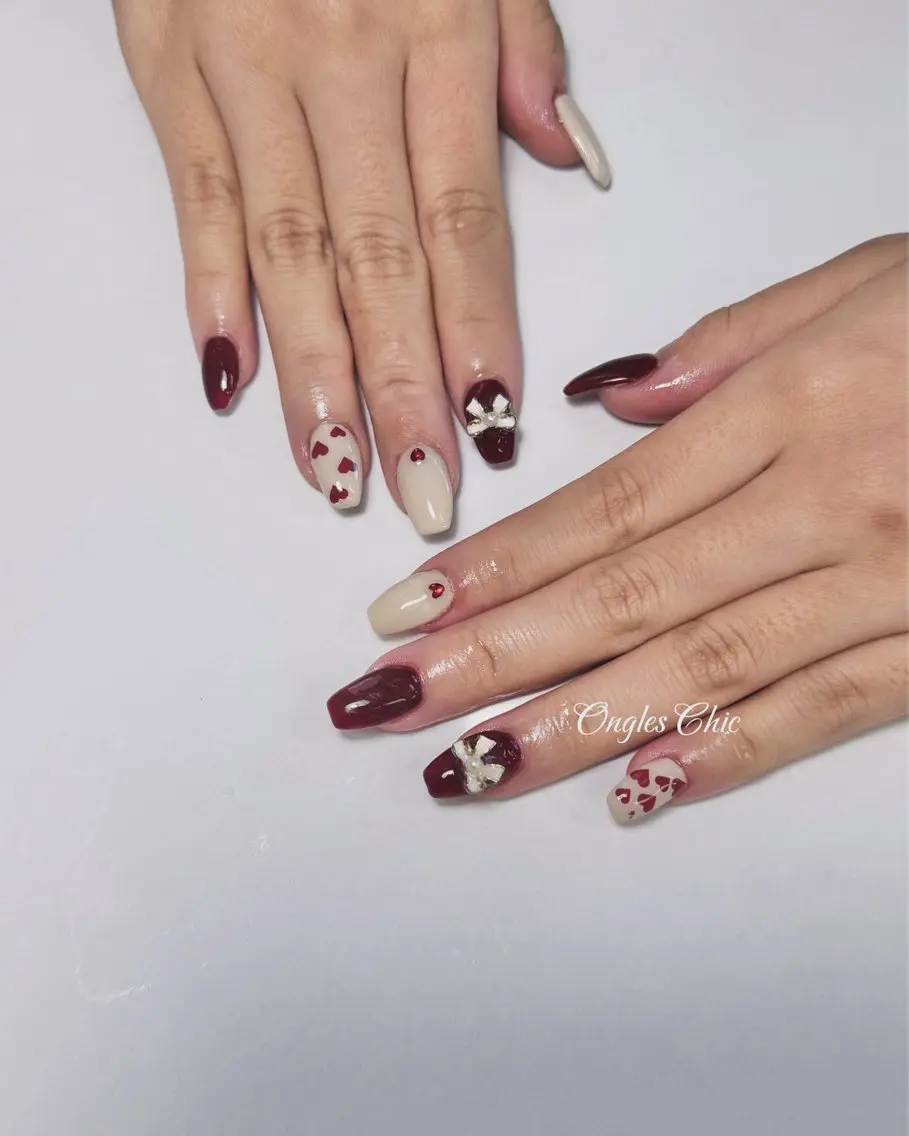 ネイル ハンドネイル ongles chicのネイルデザイン