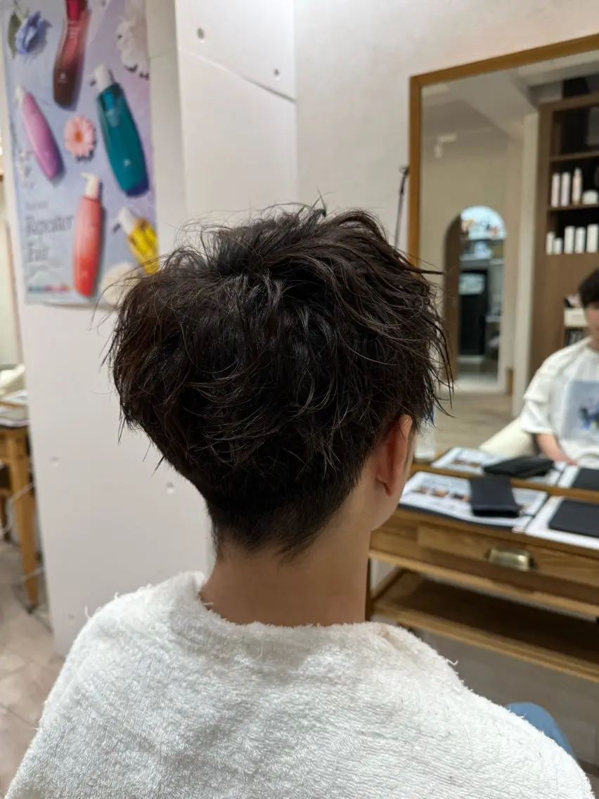 カット&眉カットの写真