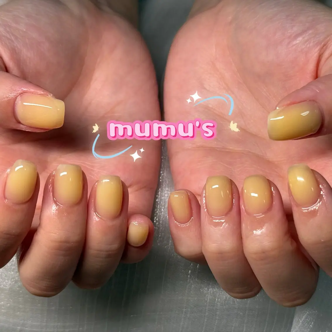 自爪ワンカラー💅マグネット・フラッシュ・ラメオッケーの写真