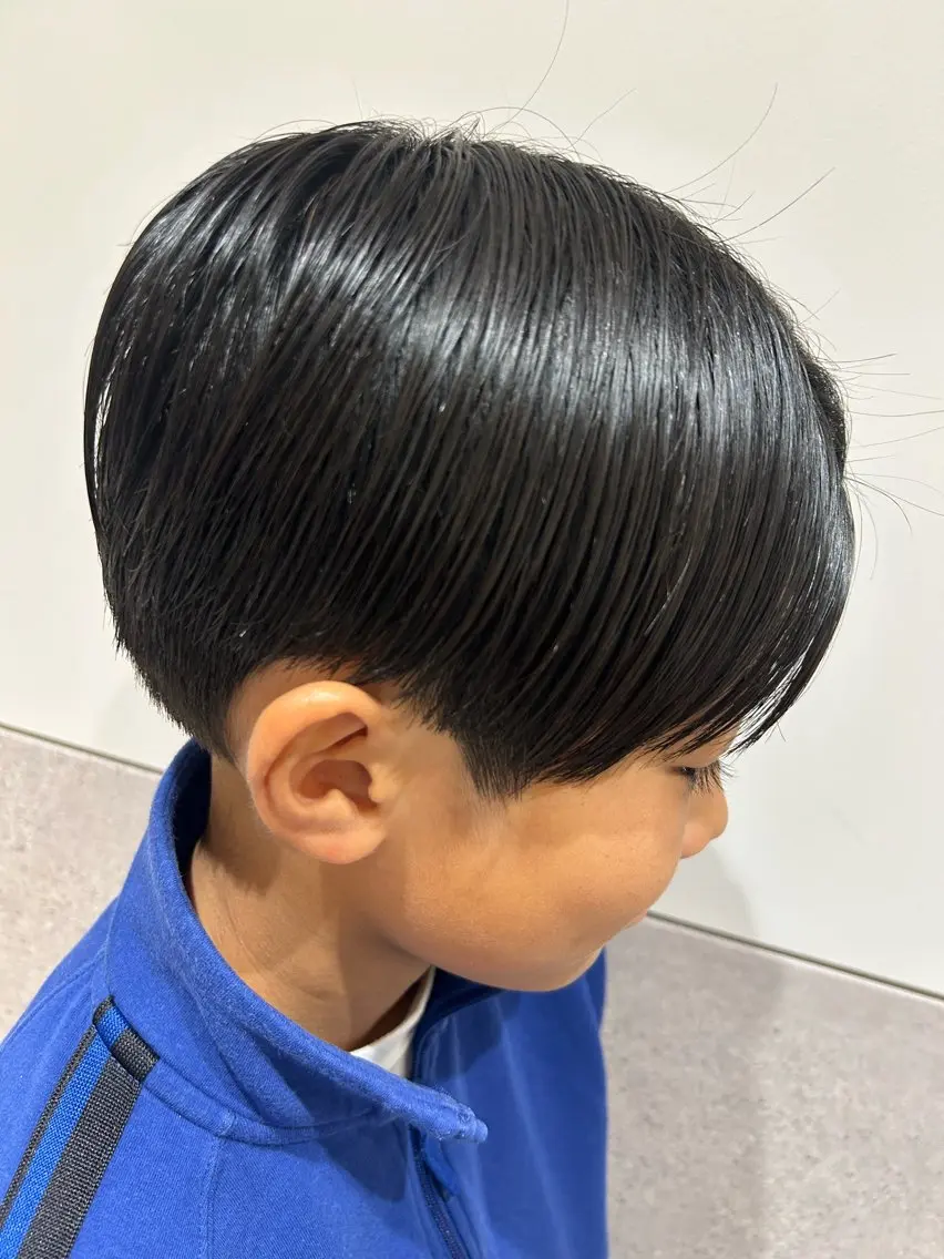 ショート メンズ キッズ 小澤 達也のヘアスタイル