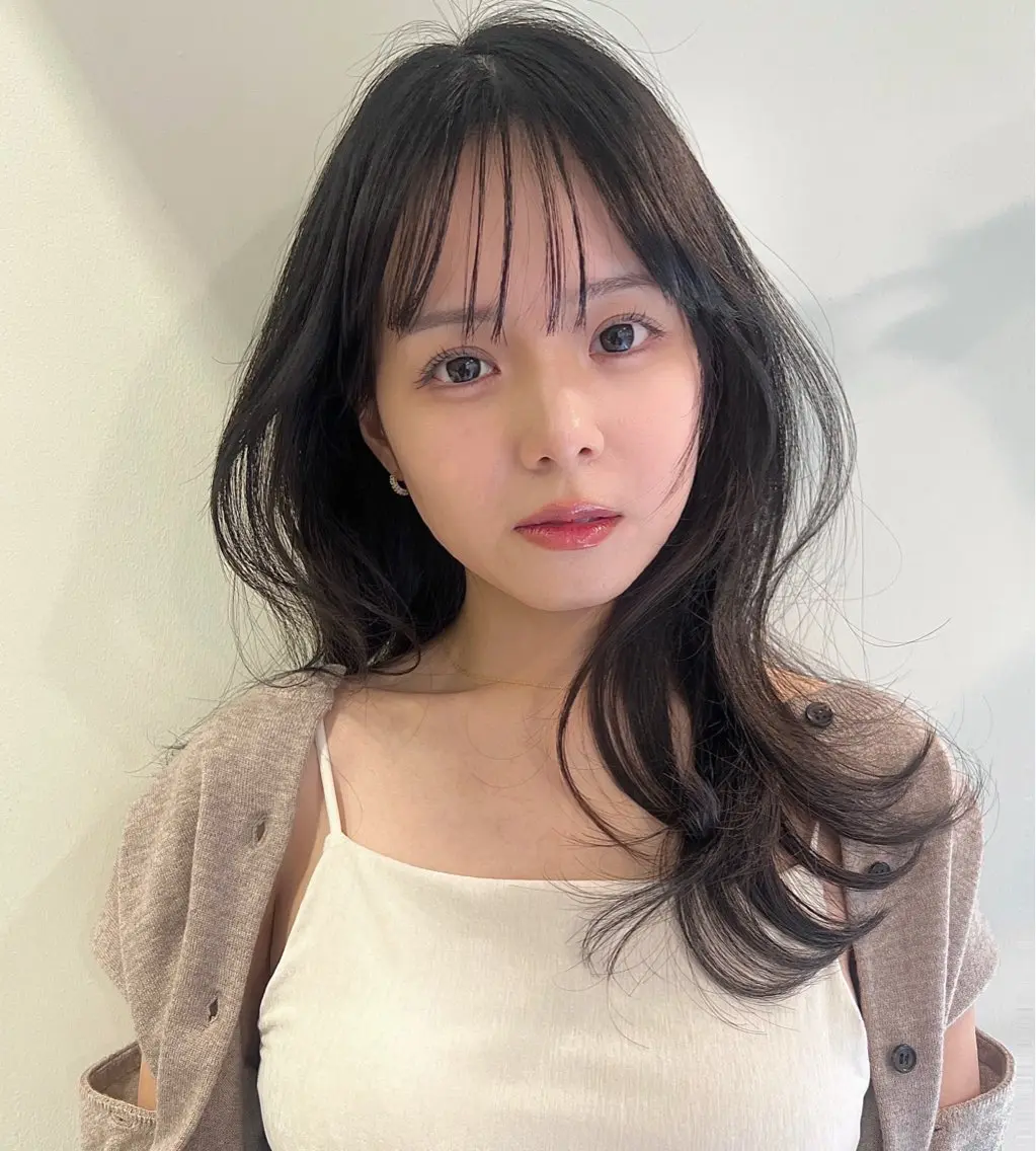 🎗️【レイヤーカット】+【ケアカラー】*ケア剤入りの写真