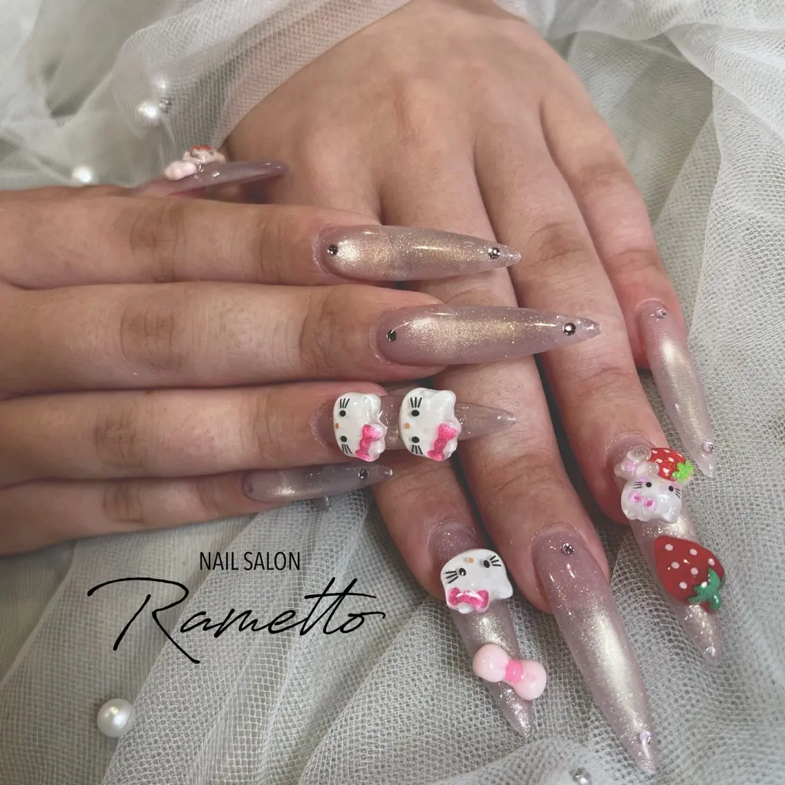 ネイル ハンドネイル NAILSALON Ramettoのネイルデザイン