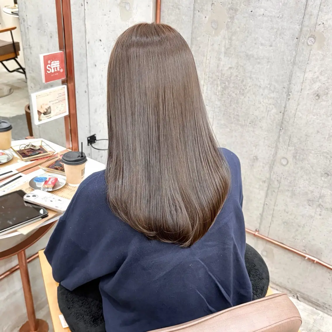 ロング カラー ブラウンカラー カット ヘアカラー トリートメント noii / 伊藤 愛莉のヘアスタイル