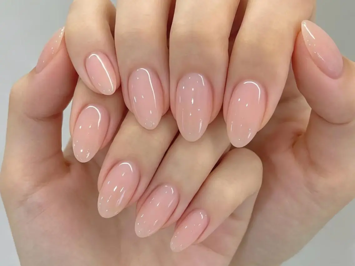 ネイル メンズ メンズ韓国風 オーロラネイル チークネイル 長さ出し フレンチネイル ハンドネイル NEW NAIL💞 Ka  Kaのネイルデザイン