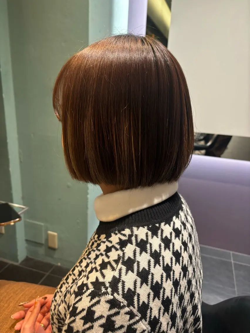 ショート オーガニックカラー/ 表参道/ルカのヘアスタイル
