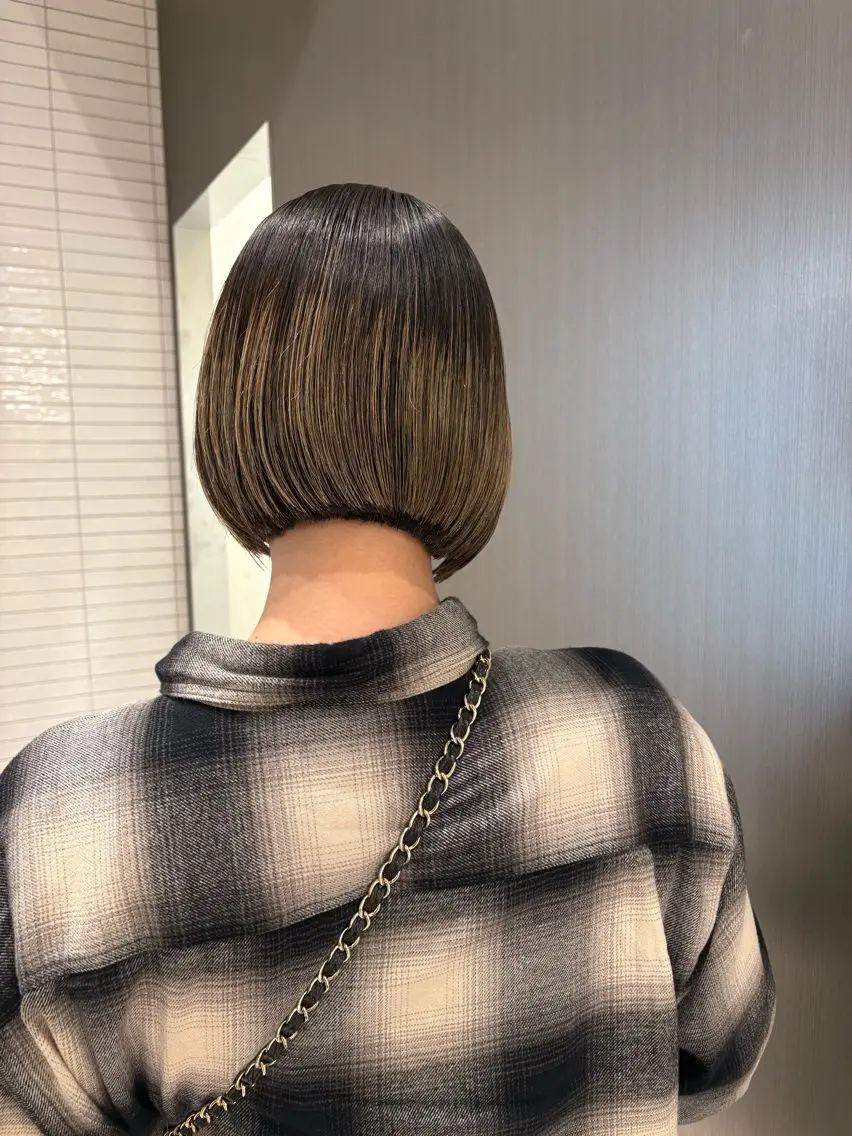ショート カラー カット ヘアカラー トリートメント 吉武 茂暉のヘアスタイル